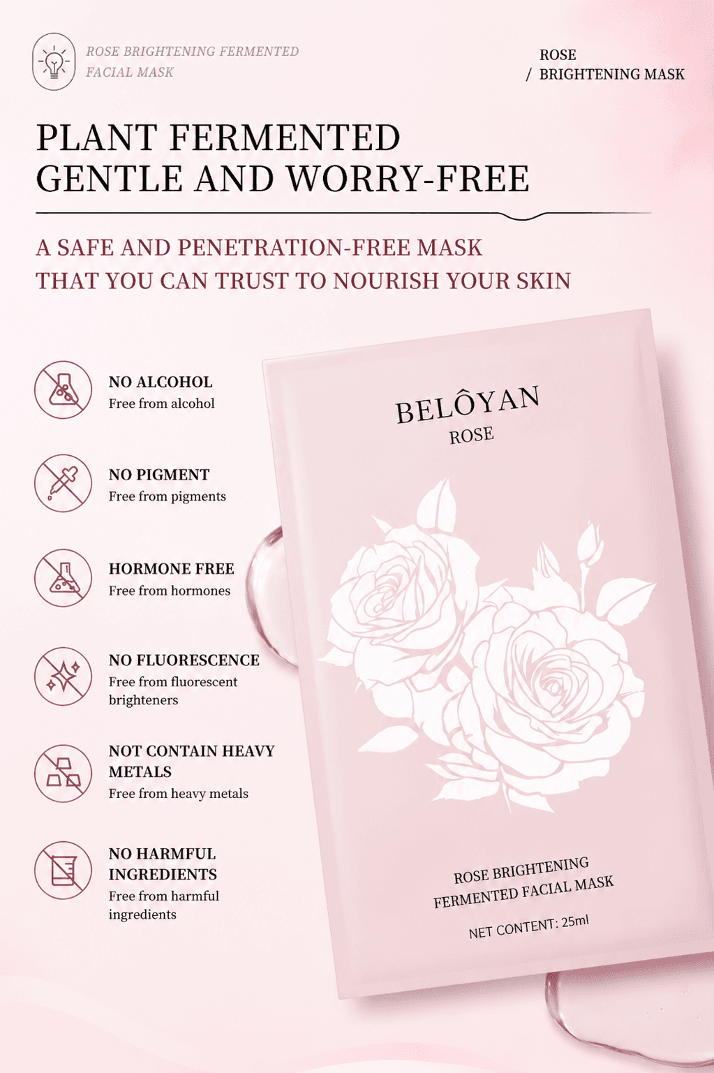 Enzyme Skincare Rose Mask effectiveness test results